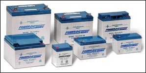 Brooks - 12V, 18AH, Nut and Bolt connection Power-Sonic Replacement Batteries