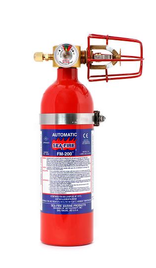 Sea-Fire Marine FM 200 Clean Agent Fire System