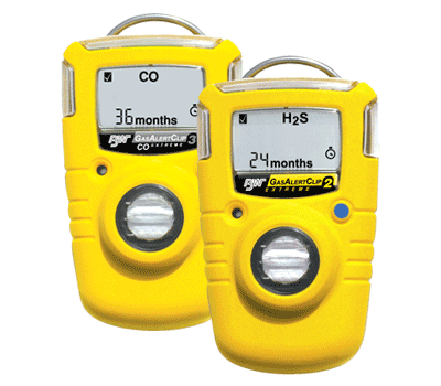 BW Technologies-GasAlertClip Extreme Single Gas Detector