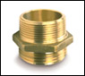 Male to Male Brass Hexagon Nipples